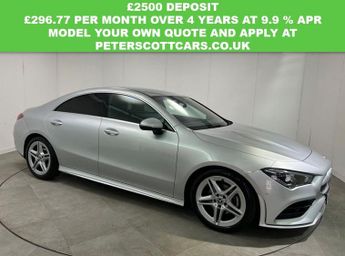 MERCEDES-BENZ CLA 1.3 CLA180 AMG Line Coupe 4dr Petrol 7G-DCT Euro 6 (s/s) (136 ps