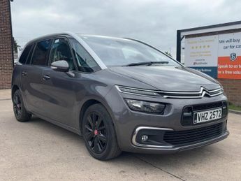 Citroen C4 1.6 BlueHDi Flair MPV 5 Door Diesel Automatic Grey EAT6 Euro 6 