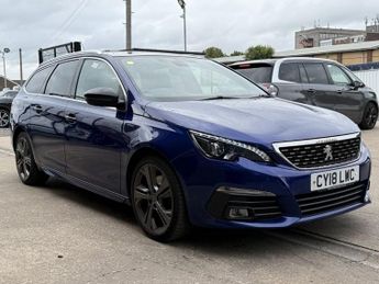 Peugeot 308 2.0 BlueHDi GT Line Estate 5 Door Diesel Manual Blue Euro 6 1 Fo