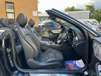 MERCEDES-BENZ C-CLASS 2.0 C300 AMG Line (Premium Plus) Cabriolet 2dr Petrol G-Tronic+ 