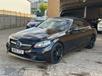 MERCEDES-BENZ C-CLASS 2.0 C300 AMG Line (Premium Plus) Cabriolet 2dr Petrol G-Tronic+ 