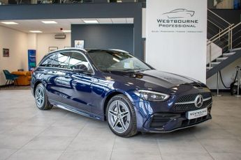 Mercedes C Class 2.0 C300e 25.4kWh AMG Line (Premium Plus) Estate 5dr Petrol Plug