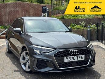 Audi A3 1.0 TFSI 30 S line Sportback 5dr Petrol Manual Euro 6 (s/s) (110