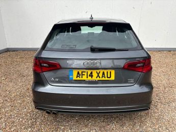 AUDI A3 2.0 TDI S line Sportback 5dr Diesel S Tronic quattro Euro 6 (s/s