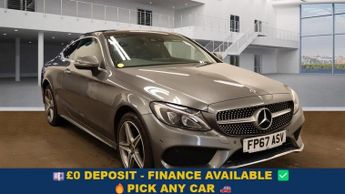 Mercedes C Class 2.0 C200 AMG Line (Premium Plus) Coupe 2dr Petrol G-Tronic+ 4MAT