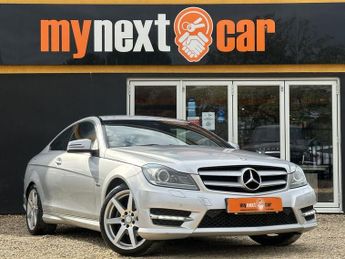 Mercedes C Class 2.1 C220 CDI BlueEfficiency AMG Sport Coupe 2dr Diesel G-Tronic+