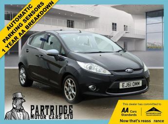 FORD FIESTA 1.4 Zetec Hatchback 5dr Petrol Automatic (154 g/km, 94 bhp)