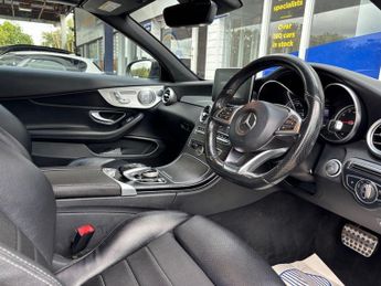 MERCEDES-BENZ C-CLASS 2.0 C200 AMG Line (Premium Plus) Cabriolet 2dr Petrol G-Tronic+ 