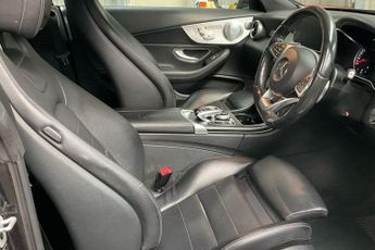MERCEDES-BENZ C-CLASS 2.0 C200 AMG Line (Premium Plus) Cabriolet 2dr Petrol G-Tronic+ 