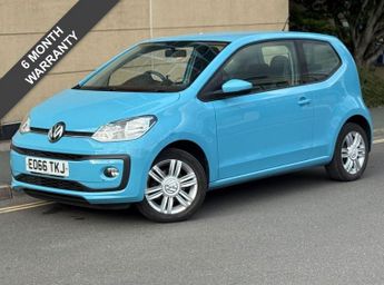 Volkswagen Up 1.0 High up! Hatchback 3dr Petrol Manual Euro 6 (75 ps)