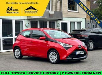 Toyota AYGO 1.0 VVT-i x-play Hatchback 5dr Petrol x-shift Euro 6 (71 ps)