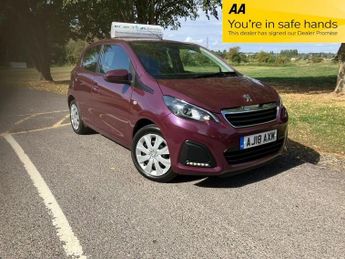 Peugeot 108 1.0 Active Hatchback 5dr Petrol Manual Euro 6 (72 ps)