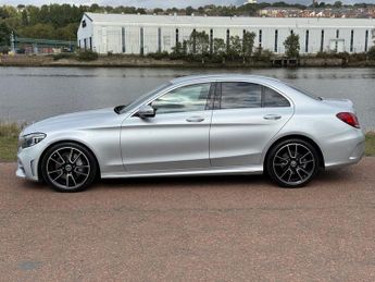 MERCEDES-BENZ C-CLASS 2.0 C220d AMG Line (Premium) Saloon 4dr Diesel G-Tronic+ Euro 6 