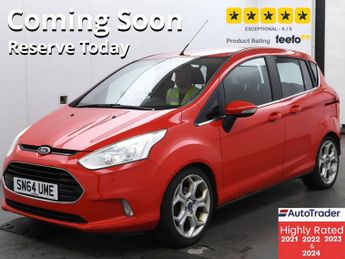 Ford B Max 1.6 TDCi Titanium MPV 5dr Diesel Manual Euro 5 (95 ps)