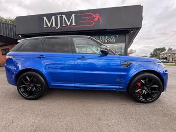 LAND ROVER RANGE ROVER SPORT 5.0 P575 V8 SVR Carbon Edition SUV 5dr Petrol Auto 4WD Euro 6 (s
