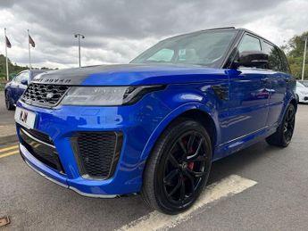 LAND ROVER RANGE ROVER SPORT 5.0 P575 V8 SVR Carbon Edition SUV 5dr Petrol Auto 4WD Euro 6 (s