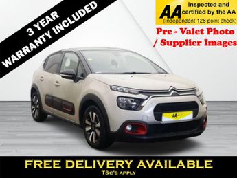 Citroen C3 1.2 PureTech C-Series Hatchback 5dr Petrol Manual Euro 6 (s/s) (