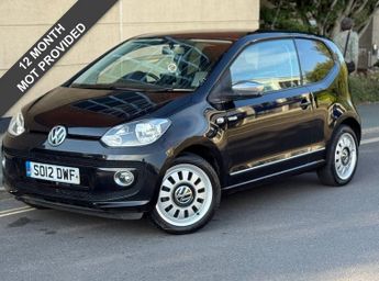 Volkswagen Up 1.0 up! Black Hatchback 3dr Petrol Manual Euro 5 (75 ps)