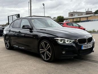 BMW 318 2.0 318d M Sport Saloon 4 Door Diesel Manual Black Euro 6 Low Ta