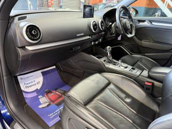 AUDI S3 2.0 TFSI Black Edition Sportback 5 Door Blue Petrol S Tronic Aut