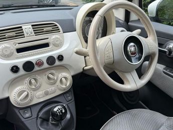 FIAT 500 1.2 Lounge Hatchback 3dr Petrol Manual Euro 5 (s/s) (69 bhp)