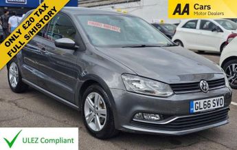 Volkswagen Polo 1.0 BlueMotion Tech Match Hatchback 5dr Petrol Manual Euro 6 (s/