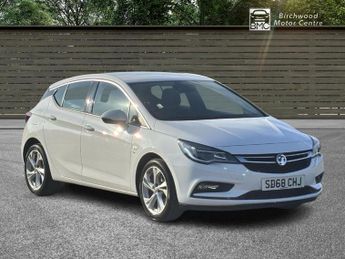 Vauxhall Astra 1.6i Turbo SRi Hatchback 5dr Petrol Manual Euro 6 (s/s) (200 ps)