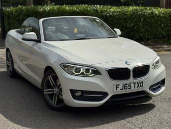 BMW 220 2.0 220d Sport Convertible 2dr Diesel Manual Euro 6 (s/s) (190 p