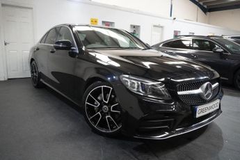 MERCEDES-BENZ C-CLASS 2.0 C220d AMG Line (Premium) Saloon 4dr Diesel G-Tronic+ Euro 6 