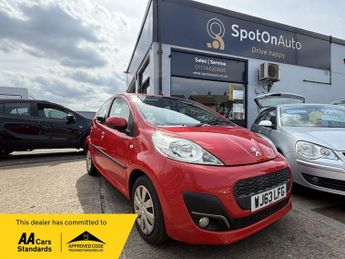 Peugeot 107 1.0 12V Active Hatchback 5dr Petrol 2 Tronic Euro 5 (68 ps)