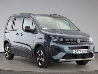 PEUGEOT e-Rifter 52kWh GT Standard MPV 5dr Electric Auto (7.4kW Charger) (136 ps)