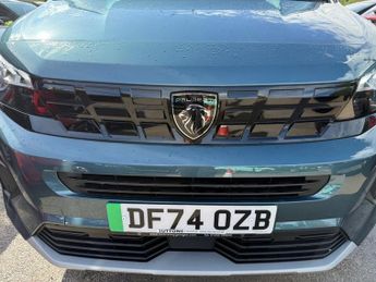 PEUGEOT e-Rifter 52kWh GT Standard MPV 5dr Electric Auto (7.4kW Charger) (136 ps)