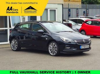 Vauxhall Astra 1.4i Turbo SRi Hatchback 5dr Petrol Manual Euro 6 (150 ps)