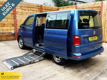 Volkswagen Transporter Passenger Up Front 5 Seat Auto Wheelchair Accessible Disabled Ac