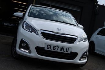 Peugeot 108 1.0 Allure Hatchback 5dr Petrol 2 Tronic Euro 6 (68 ps)