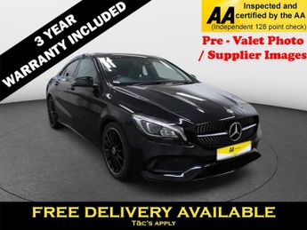MERCEDES-BENZ CLA 2.1 CLA220d AMG Line Night Edition (Plus) Coupe 4dr Diesel 7G-DC