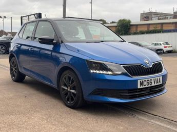 Skoda Fabia 1.0 Colour Edition Hatchback 5 Door Petrol Manual Blue Euro 6 1 