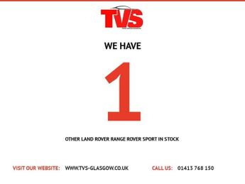 LAND ROVER RANGE ROVER SPORT 5.0 V8 SVR SUV 5dr Petrol Auto 4WD Euro 6 (s/s) (550 ps)