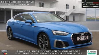 Audi A5 2.0 TFSI 40 S line Sportback 5dr Petrol S Tronic Euro 6 (s/s) (2