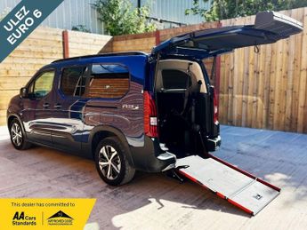 Peugeot Rifter L2 LWB 5 Seat Auto Wheelchair Accessible Disabled Access Vehicle
