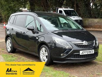 Vauxhall Zafira 1.4i Turbo Exclusiv MPV 5dr Petrol Manual Euro 6 (140 ps)