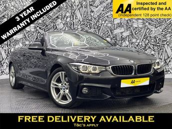BMW 420 2.0 420d M Sport Convertible 2dr Diesel Auto Euro 6 (s/s) (190 p