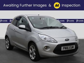 Ford Ka 1.2 Zetec Hatchback 3dr Petrol Manual Euro 5 (s/s) (69 ps) - AA 