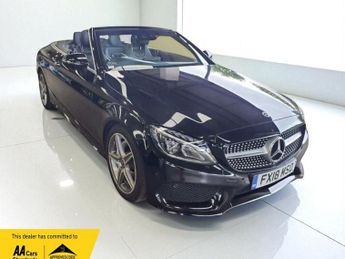 Mercedes C Class 2.1 C220d AMG Line (Premium Plus) Cabriolet 2dr Diesel G-Tronic+