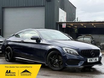 Mercedes C Class 2.1 C250d AMG Line (Premium Plus) Coupe 2dr Diesel G-Tronic+ Eur