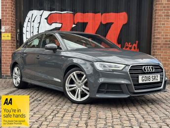 Audi A3 1.5 TFSI CoD S line Saloon 4dr Petrol Manual Euro 6 (s/s) (150 p