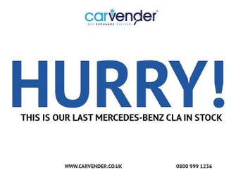 MERCEDES-BENZ CLA 1.6 CLA180 AMG Line Coupe 4dr Petrol 7G-DCT Euro 6 (s/s) (122 ps
