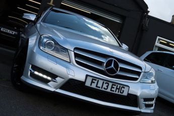 Mercedes C Class 1.6 C180 BlueEfficiency AMG Sport Plus Coupe 2dr Petrol G-Tronic