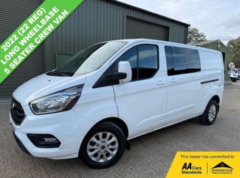 Ford Transit 2.0 300 EcoBlue Limited Crew Van Double Cab 5dr Diesel Manual L2