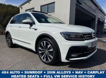 Volkswagen Tiguan 2.0 TDI R-Line SUV 5dr Diesel DSG 4Motion Euro 6 (s/s) (150 ps)
